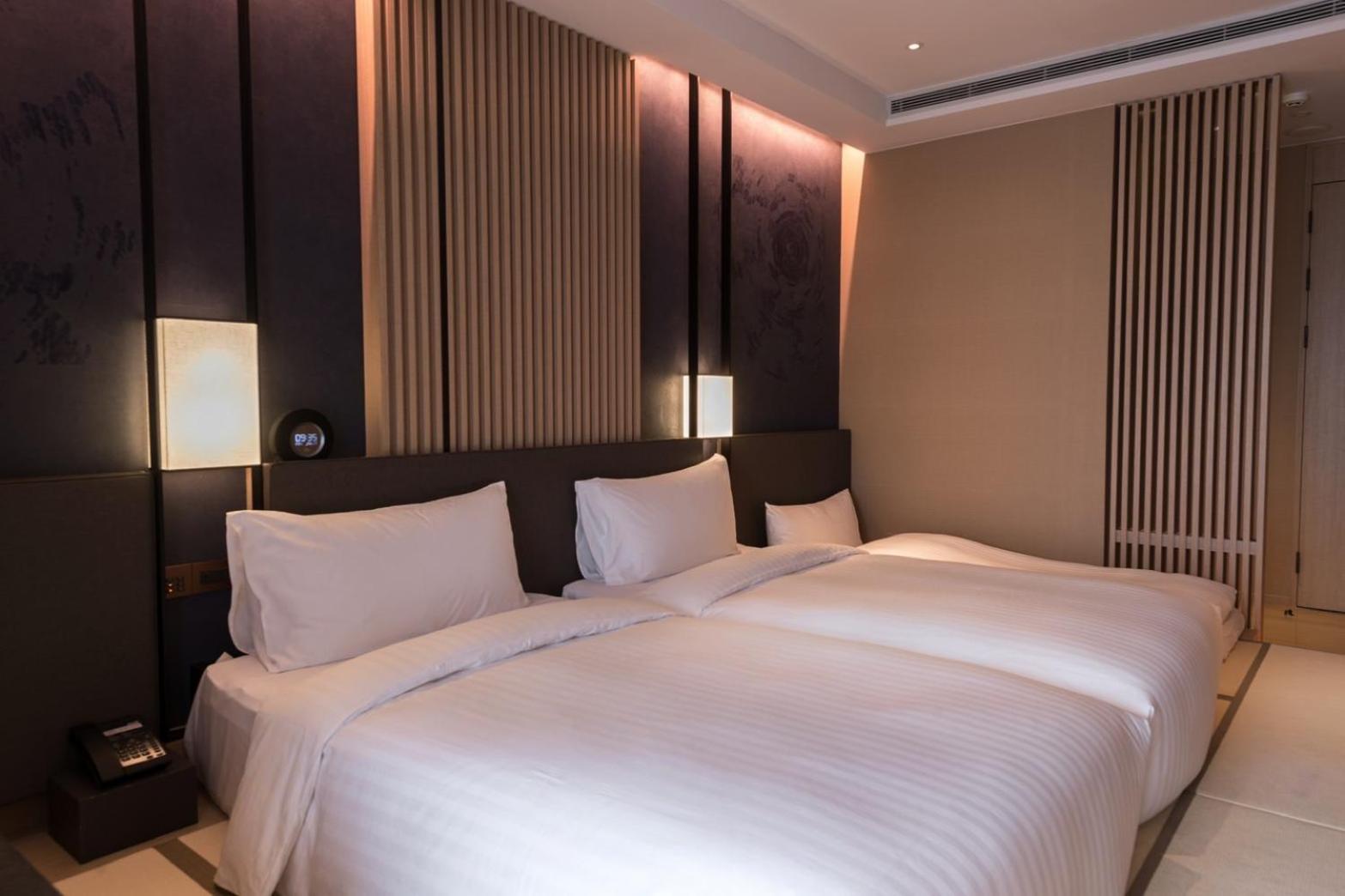 Mu Jiaoxi Hotel Exteriör bild Deluxe room